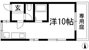 ナカムラマンションの物件間取画像